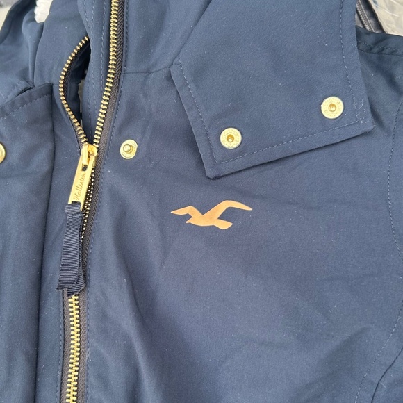 Hollister by Abercrombie & Fitch Women’s S Faux Sherpa Lined Jacket Coat - Picture 6 of 9